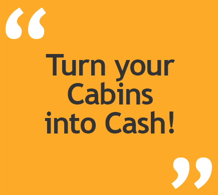 Concept Accommodation - Turn your cabins into cash