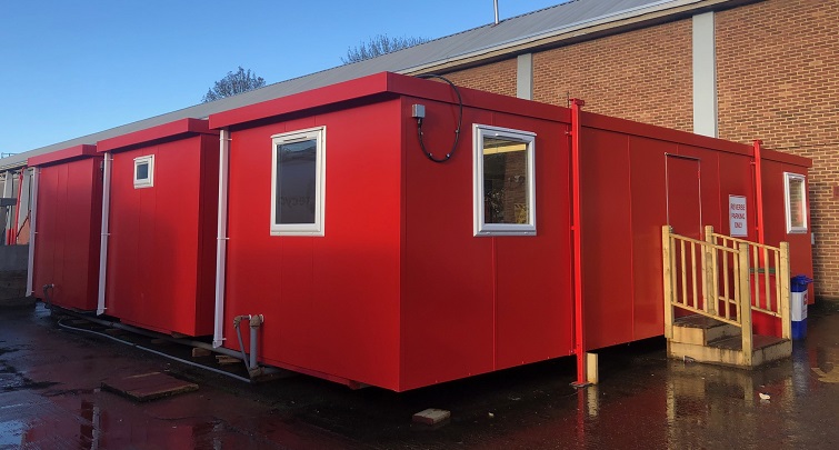 Concept Accommodation modular building at Biffa Waste