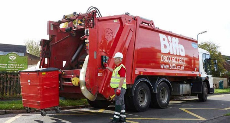 Biffa Waste Refuse Lorry