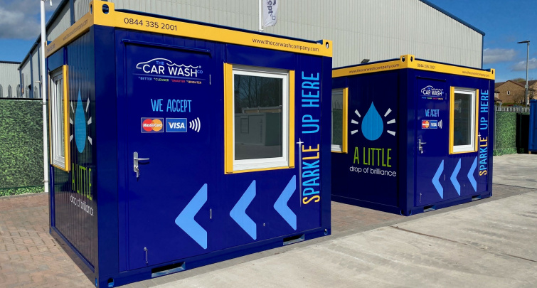 Car Wash Vinyl Wrap Portable Building