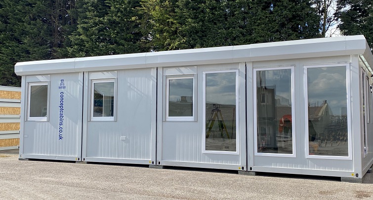 Concept Accommodation modular building NHS Installation