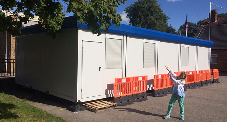 Concept Accommodation - Modular Building Installed