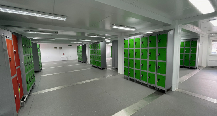 Concept Accommodation - Modular Buildings Locker Room