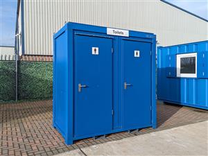 Pre-Owned 8' x 5' Twin Toilet
